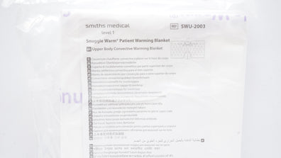 Smiths Medical SWU-2003 Snuggle Warm Upper Body Convective Warming Blanket (x)